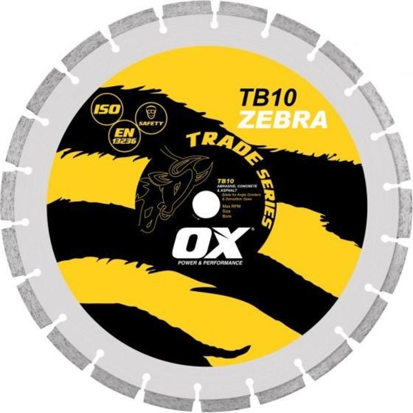 Ox Tools Trade Abrasive 14'' Diamond Blade - 1 - 20mm bore OX-TB10-14